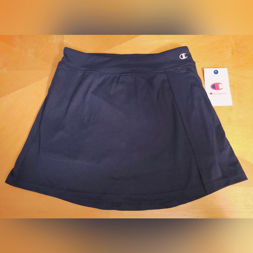 NWT Champion Navy A-Line Tennis Skort Size L(14)